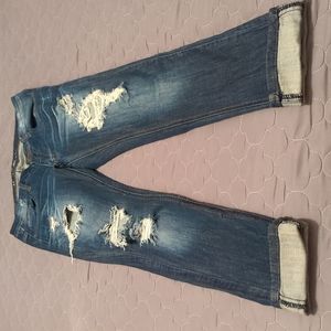 Machine Ripped Skinny Jeans Size 9 / 30